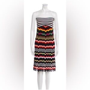 Missoni strapless dress